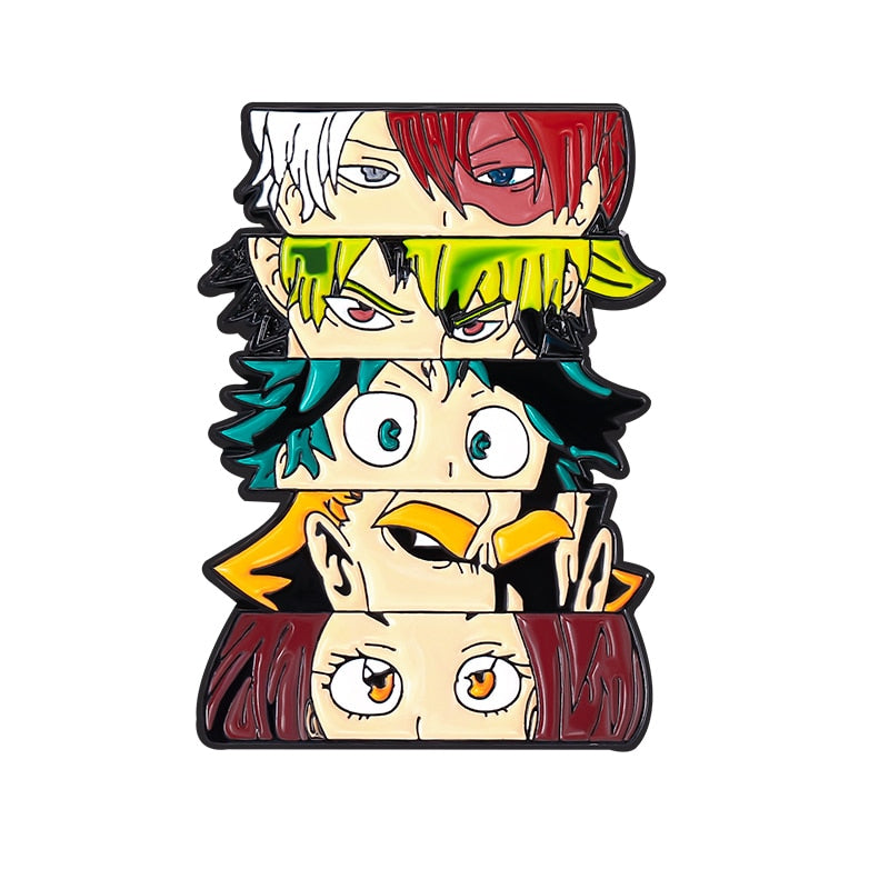 My Hero Academia Pins Brooches Multi