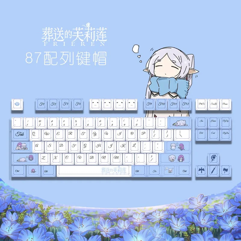 Anime Frieren Mechanical Keyboard