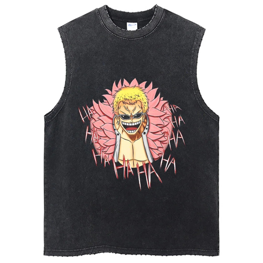 One Piece Luffy Tanktop Style 3
