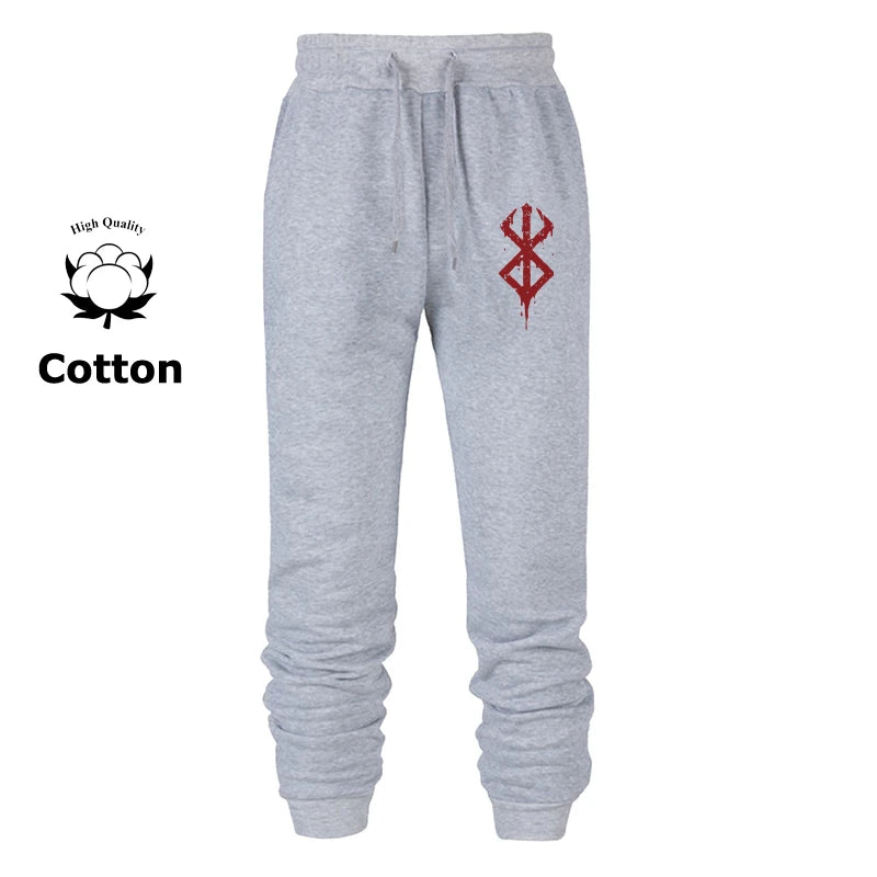 Berserk Guts Joggers Light Gray 1