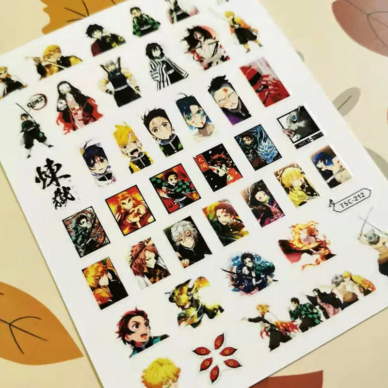 Tokyo Revengers Anime Acrylic Nails Sticker