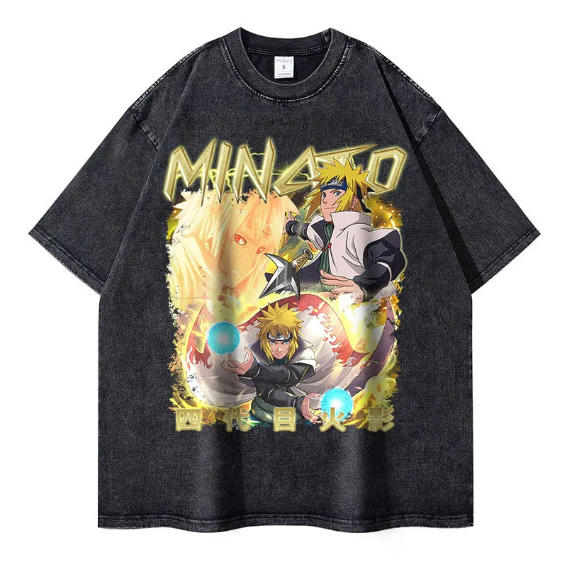Naruto Vintage T-shirt | High Quality Anime Tshirt | Anime Thick Tshirt –  OTAKUSTORE