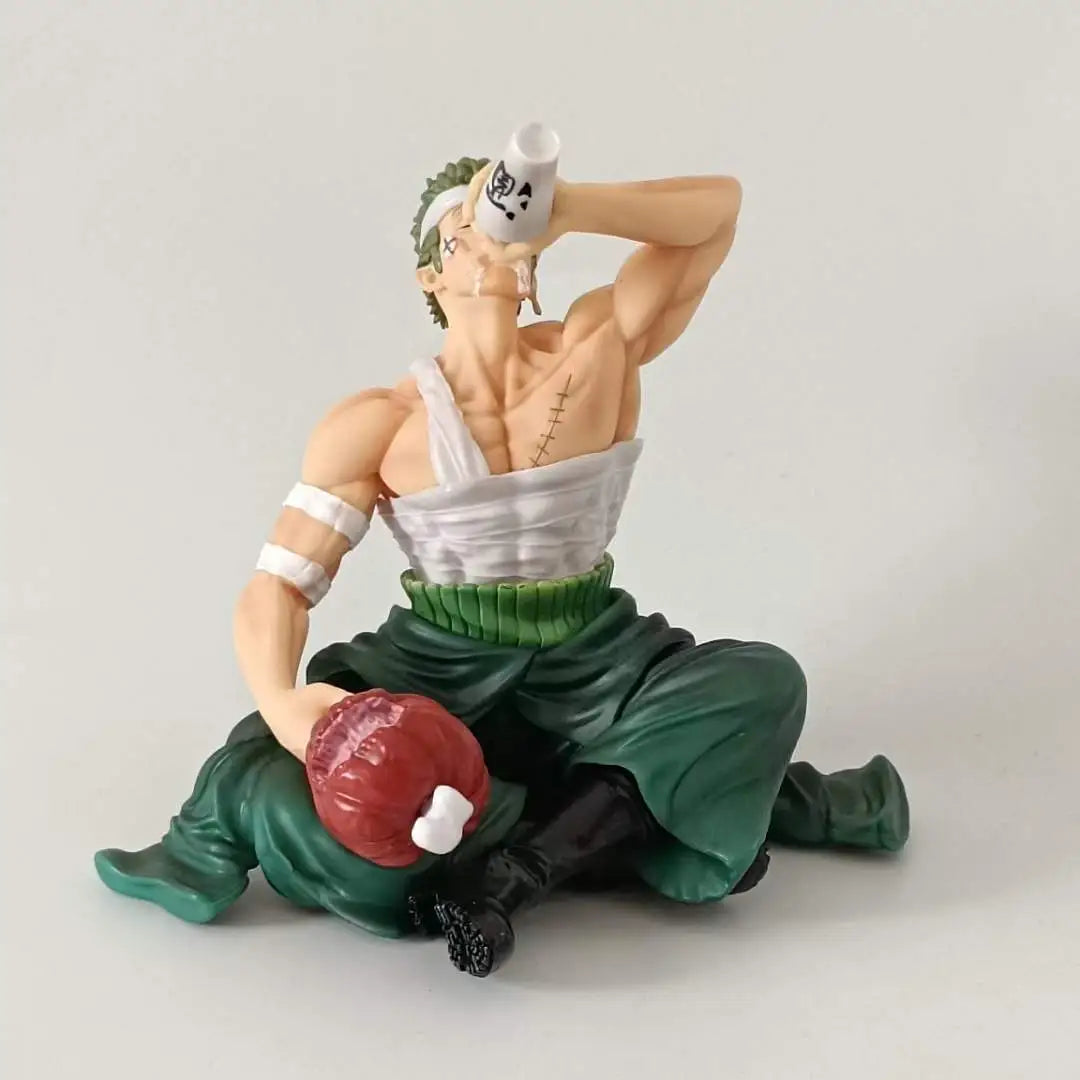One Piece Zoro Eating Action Figure with box
