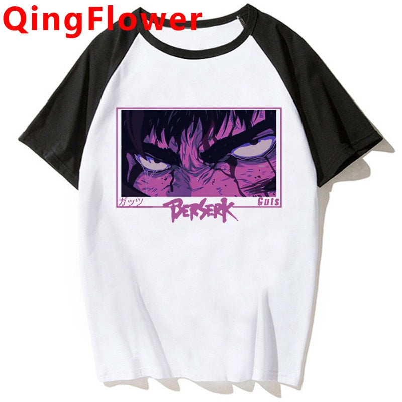 Berserk Gatsu Vintage Anime T Shirt style 2