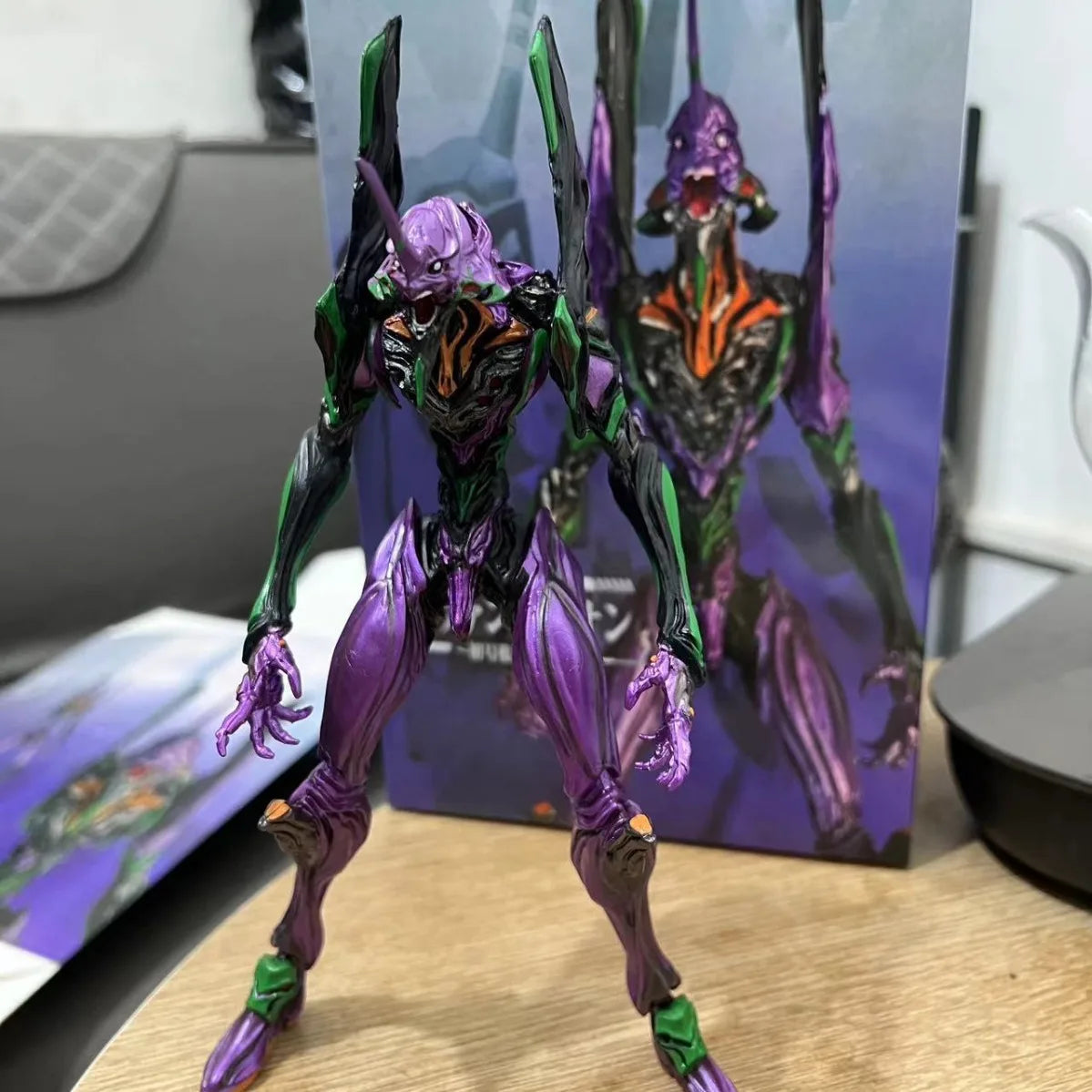 NEON GENESIS EVANGELION Anime Figure Purple