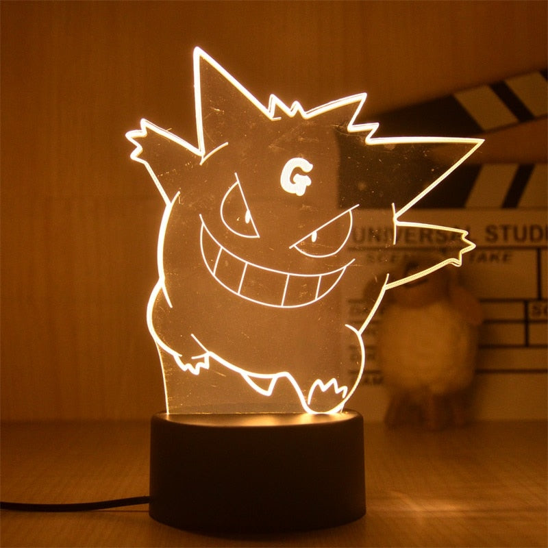 Pokemon Anime 3D LED desk lamp Action Figure 22 12cm