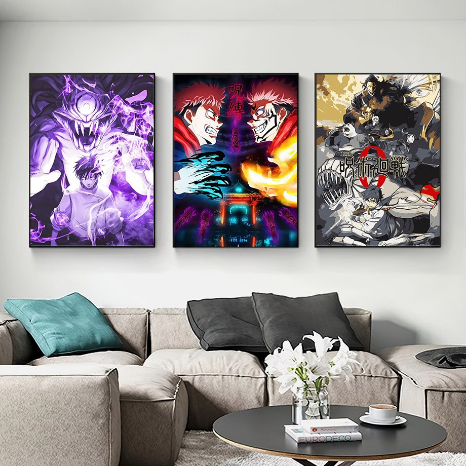 MGPEAYCT One Piece Poster Anime Canvas Luffy 5 Pieces HD Print Painting  Decoration Pictures Modern for Living Bathroom Dining Room Home Decor  Unframed : Amazon.in: Home & Kitchen