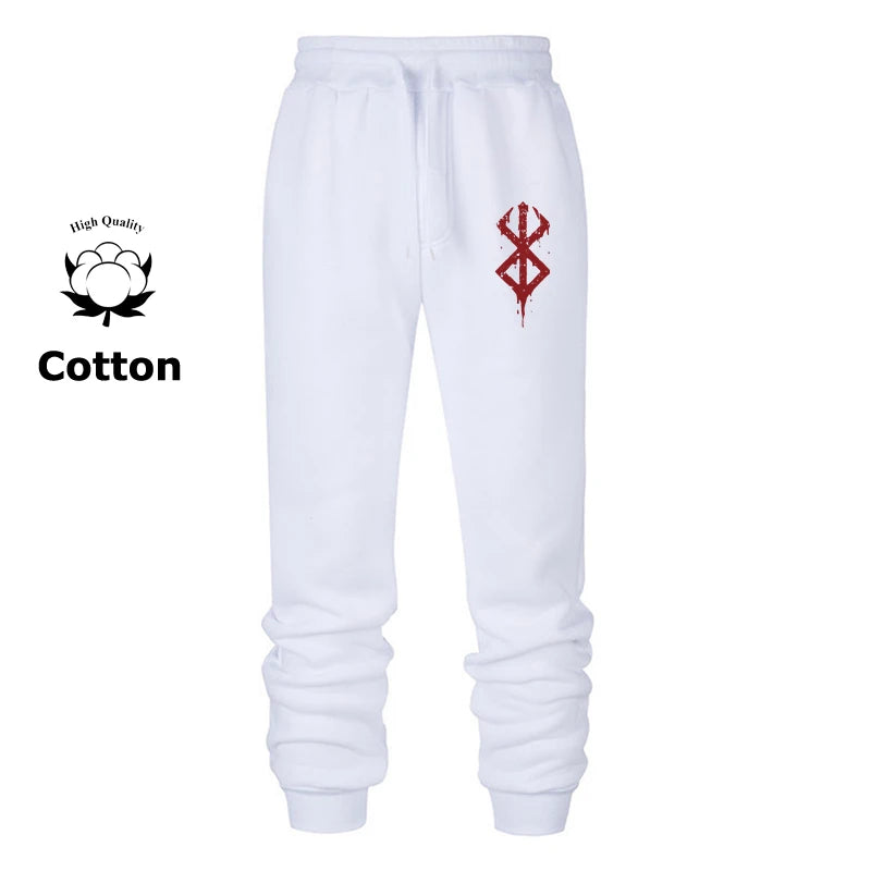 Berserk Guts Joggers White 1