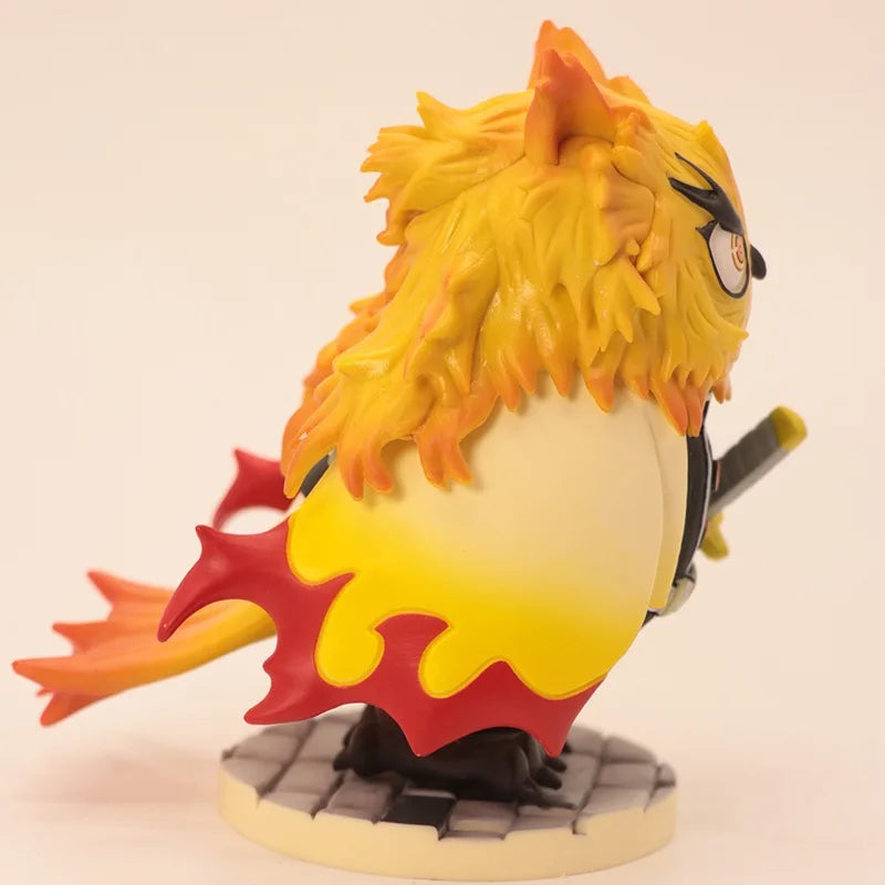 Demon Slayer Owl Rengoku Kyoujurou Anime Figure