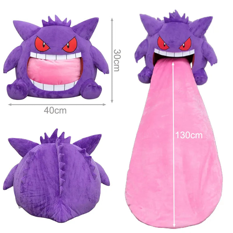 Pokemon Gengar Big Tongue Plushie