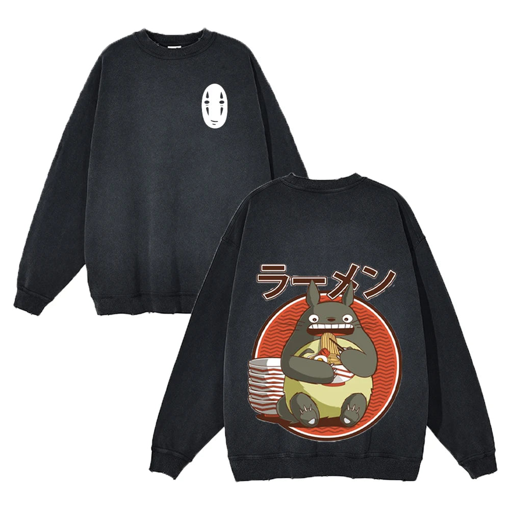 My Neighbor Totoro Sweatshirt Black11