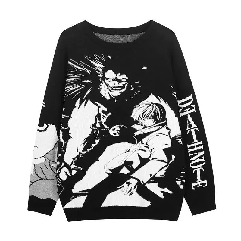 Death Note L Sweater Black