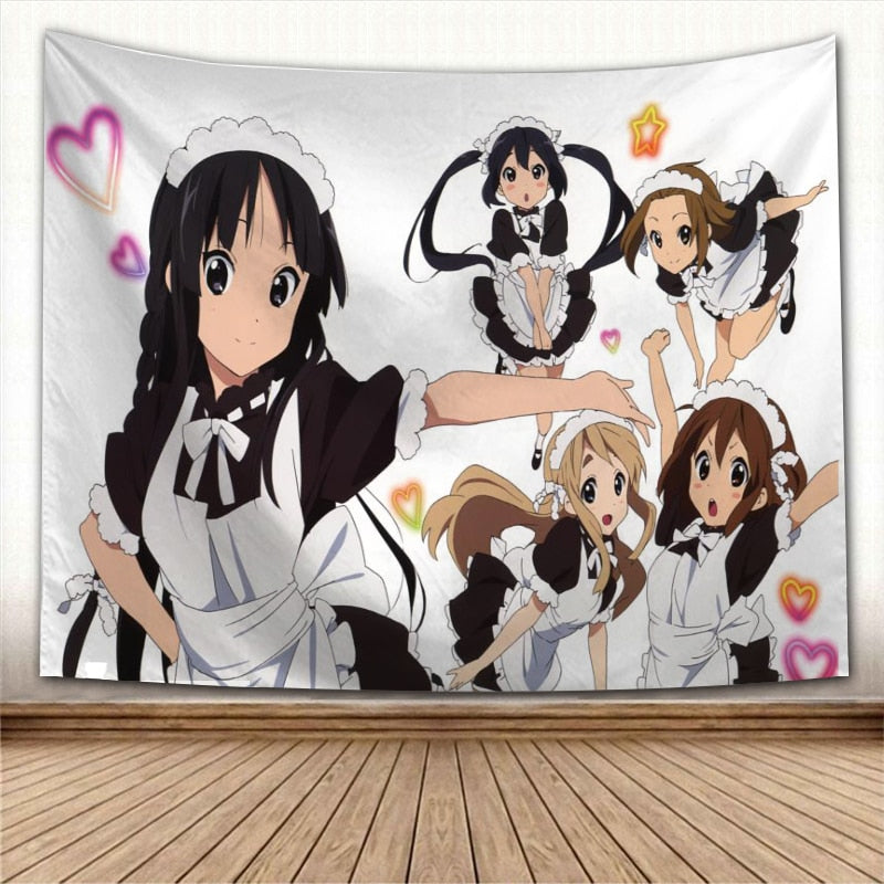 K-ON Anime Wall Hanging Tapestry 1