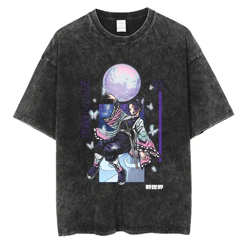 Demon Slayer Zenitsu Hashira Vintage Tshirt