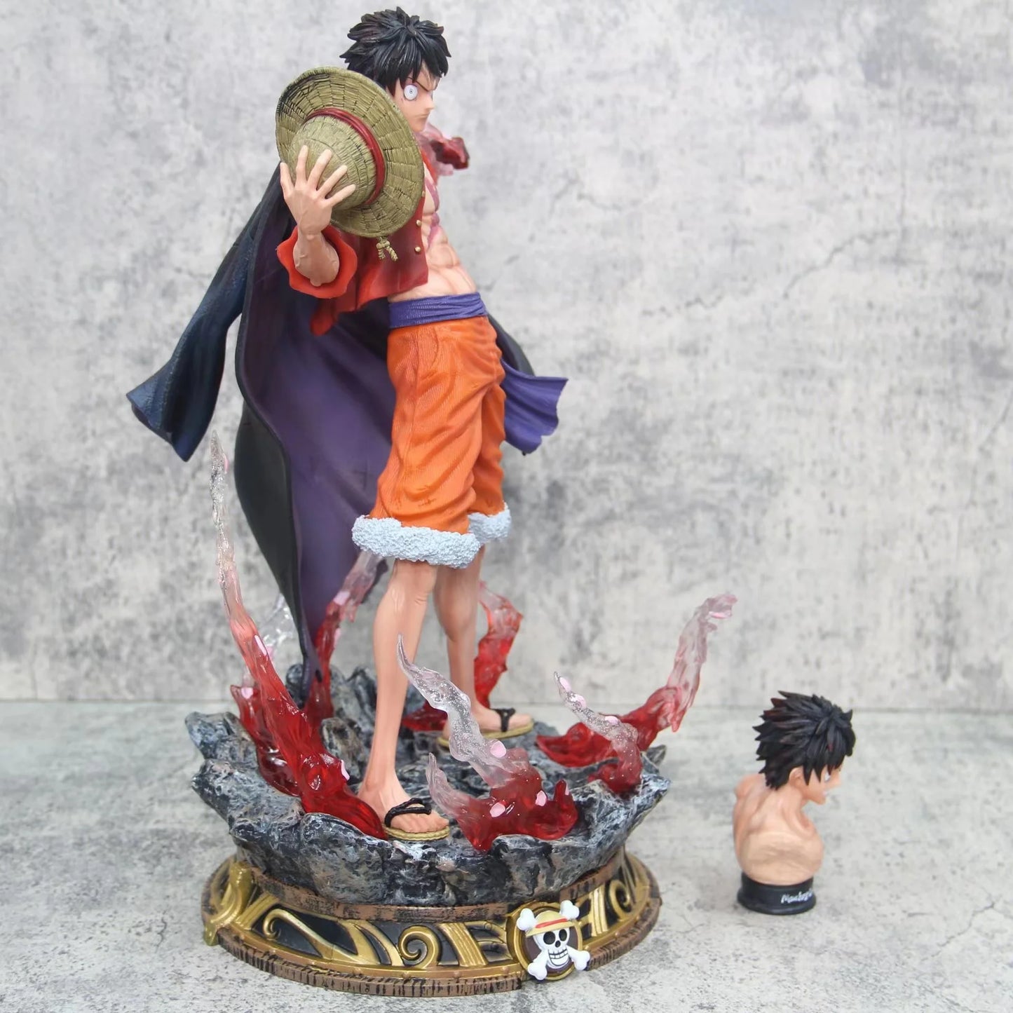 One Piece Emperor Pose Luffy Action Figure