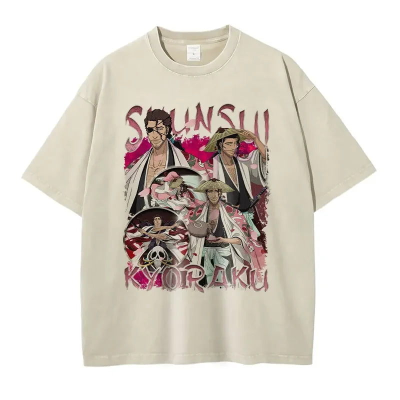 Bleach Zaraki Kenpachi Vintage T-shirt Style 13