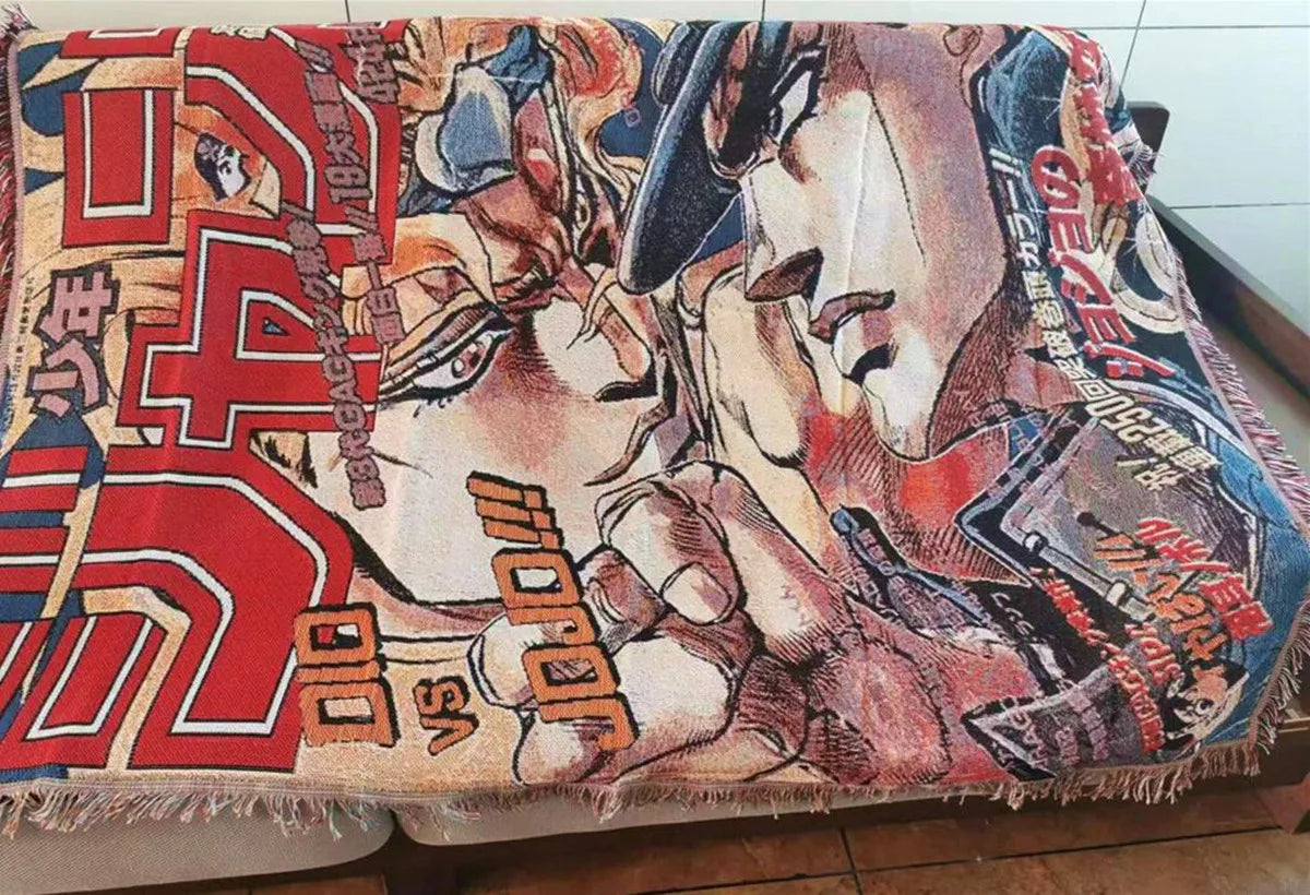 JOJO's Bizarre Adventure Anime Woven Rug 130x160cm JOJO