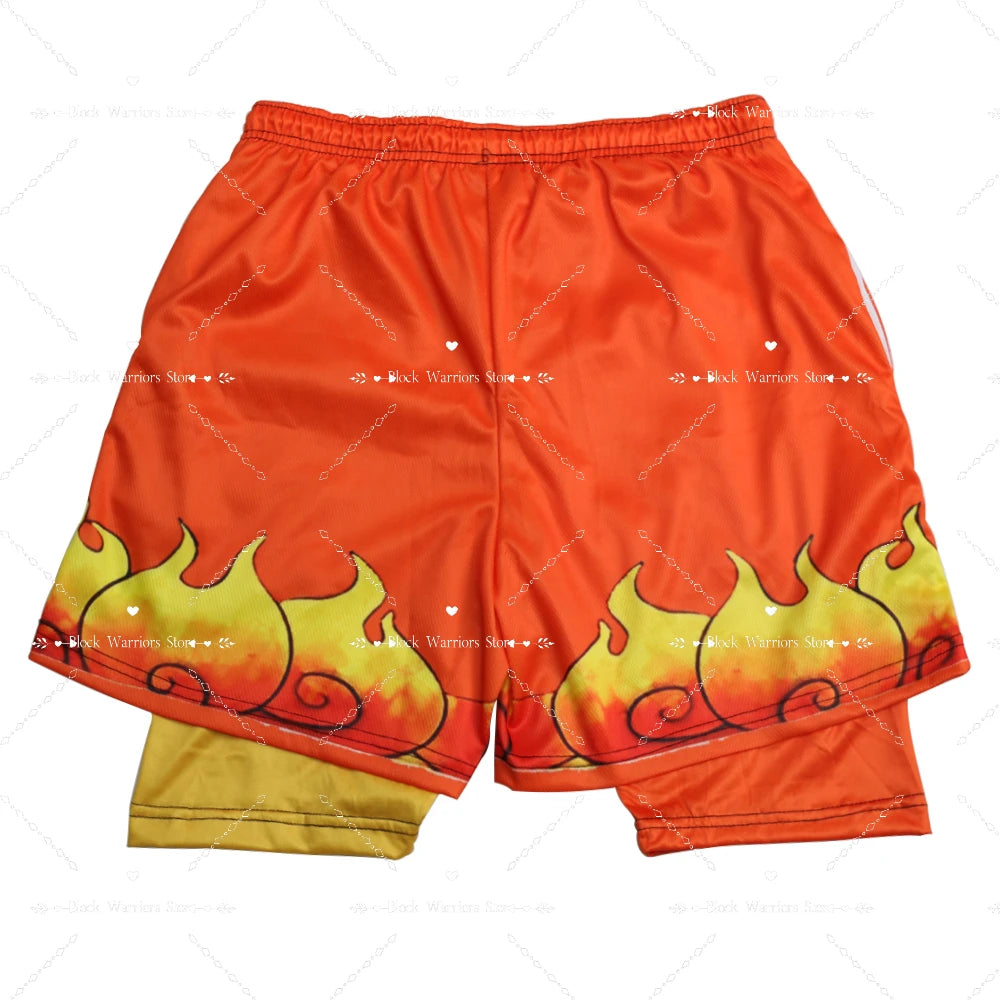 Onepiece Ace Double Layer Performance Shorts