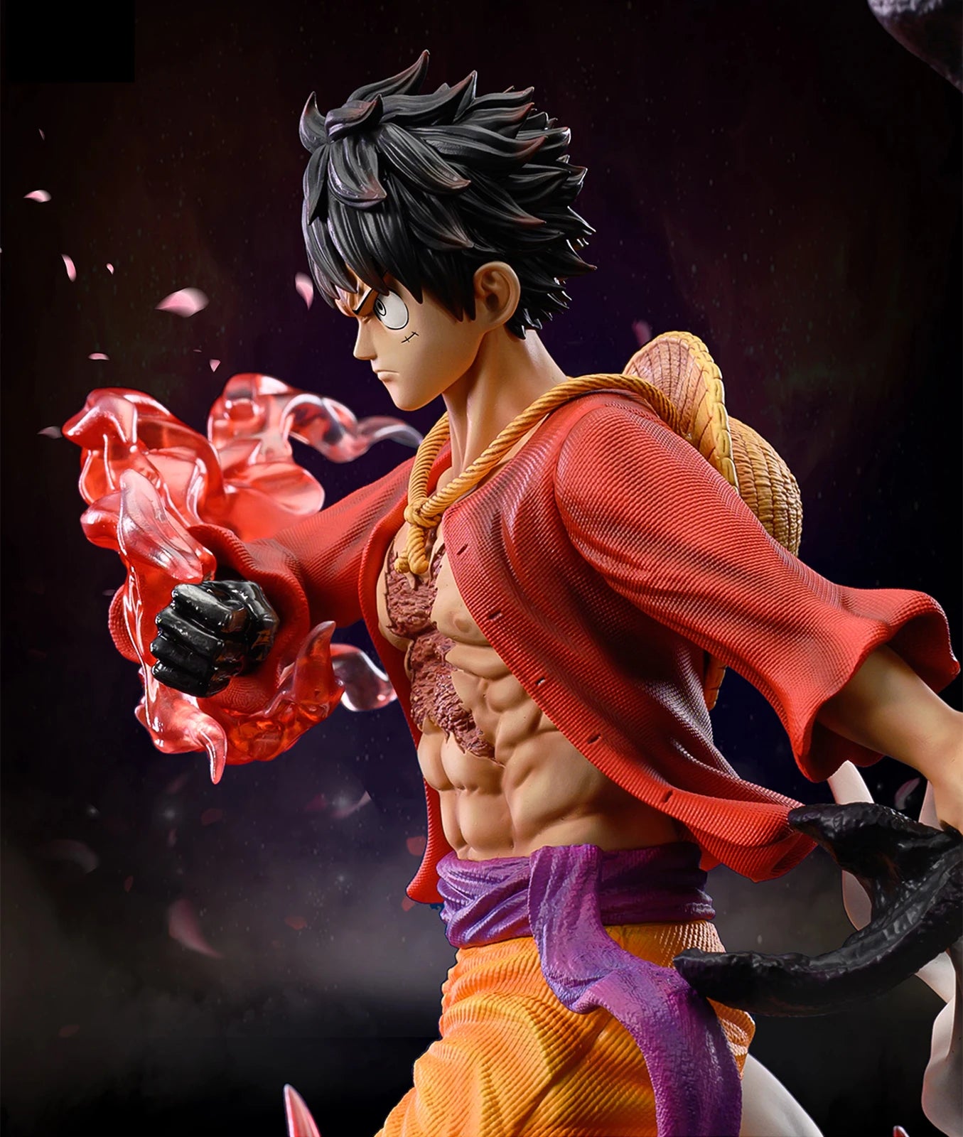 One Piece Luffy Angry PVC Action Figurine