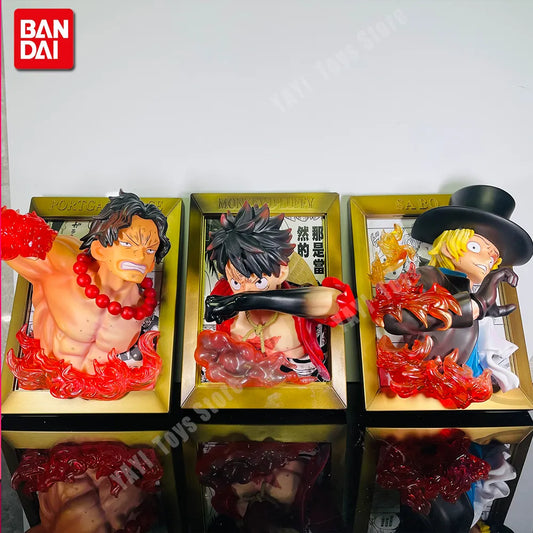 One Piece 3D Photo Frame Action Figure