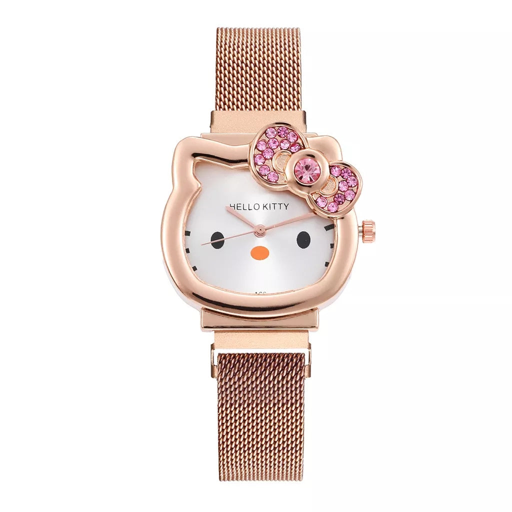 Hello Kitty Cute Watch rose gold