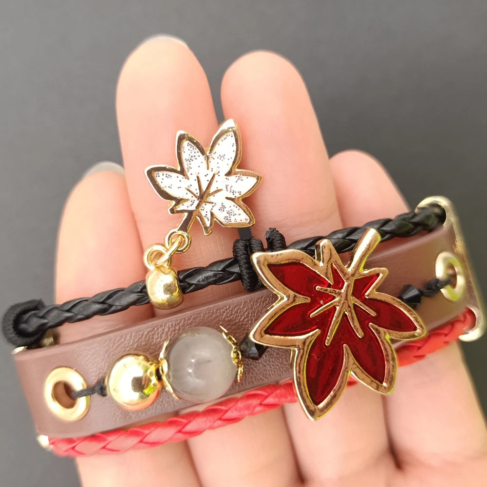 Genshin Impact Leaf Anime Bracelet