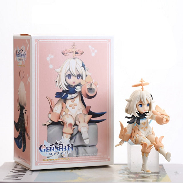 Paimon Genshin Impact Anime Action Figure Paimon with Box 1 12cm