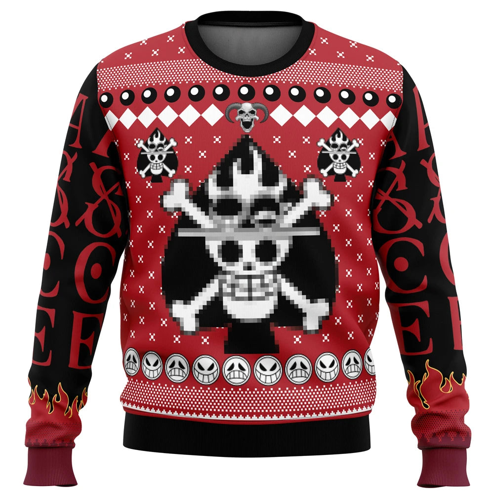 Luffy Gear 5 Ugly Christmas Sweater (Kids) Style 4