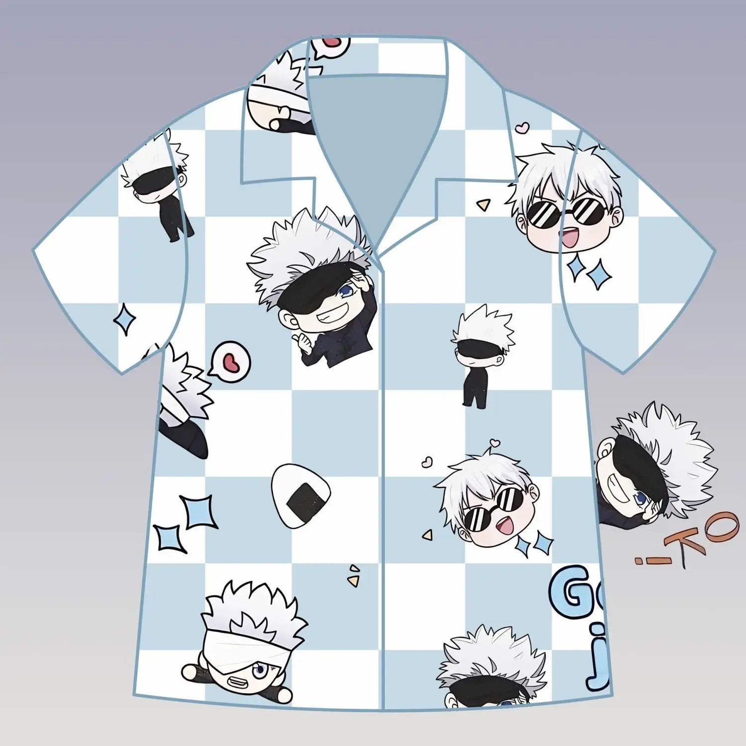 Jujutsu Kaisen Satoru Gojo Pajama Set Top