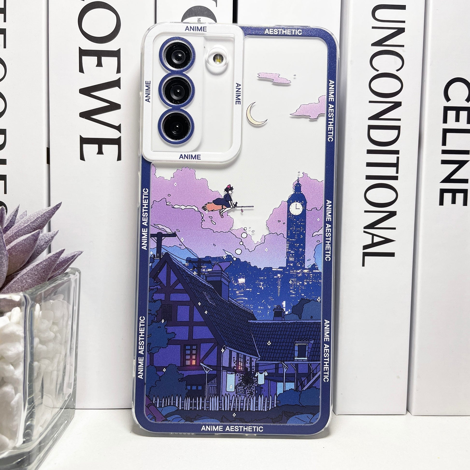 Aesthetic Anime Print Cover Samsung Style 1