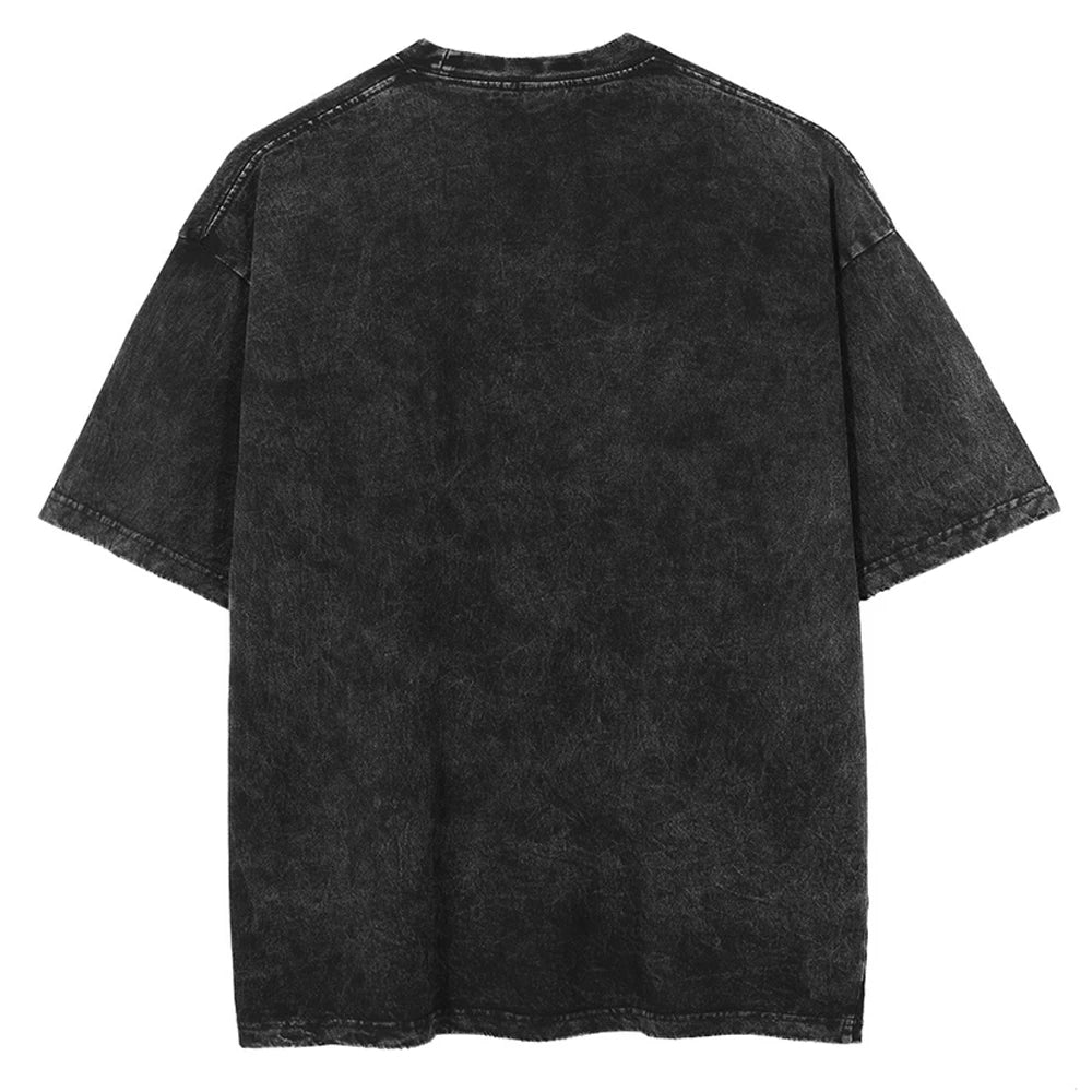 Black Clover Yami Sukehiro Washed Tshirt
