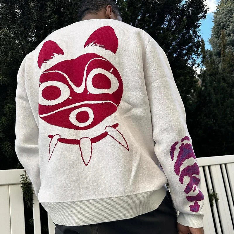 Princess Mononoke Anime Sweater