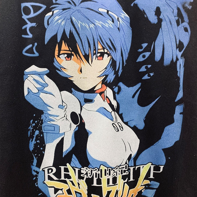 Rei Ayanami Neon Genesis Anime T Shirt