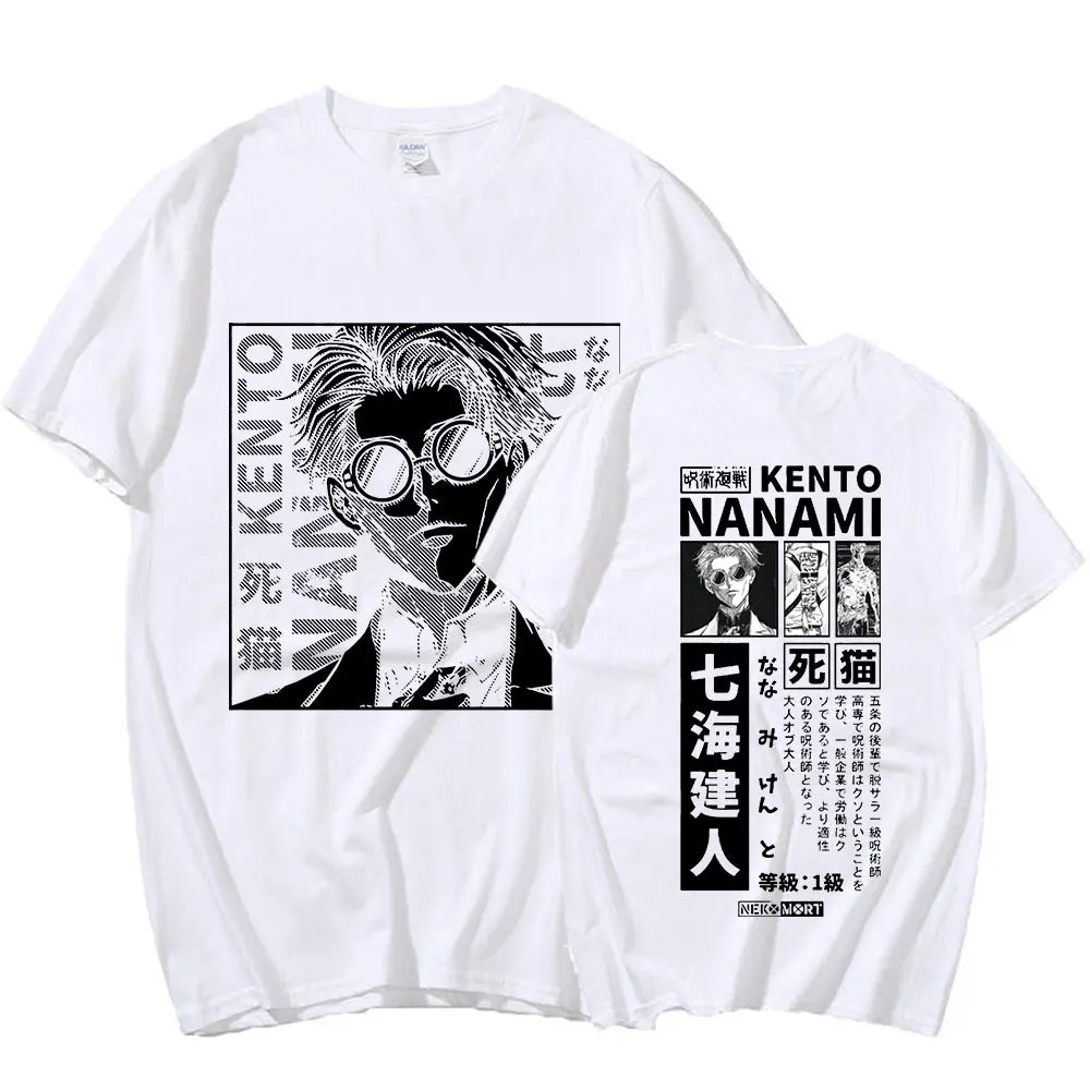 Jujutsu Kaisen Nanami Kento T Shirt White