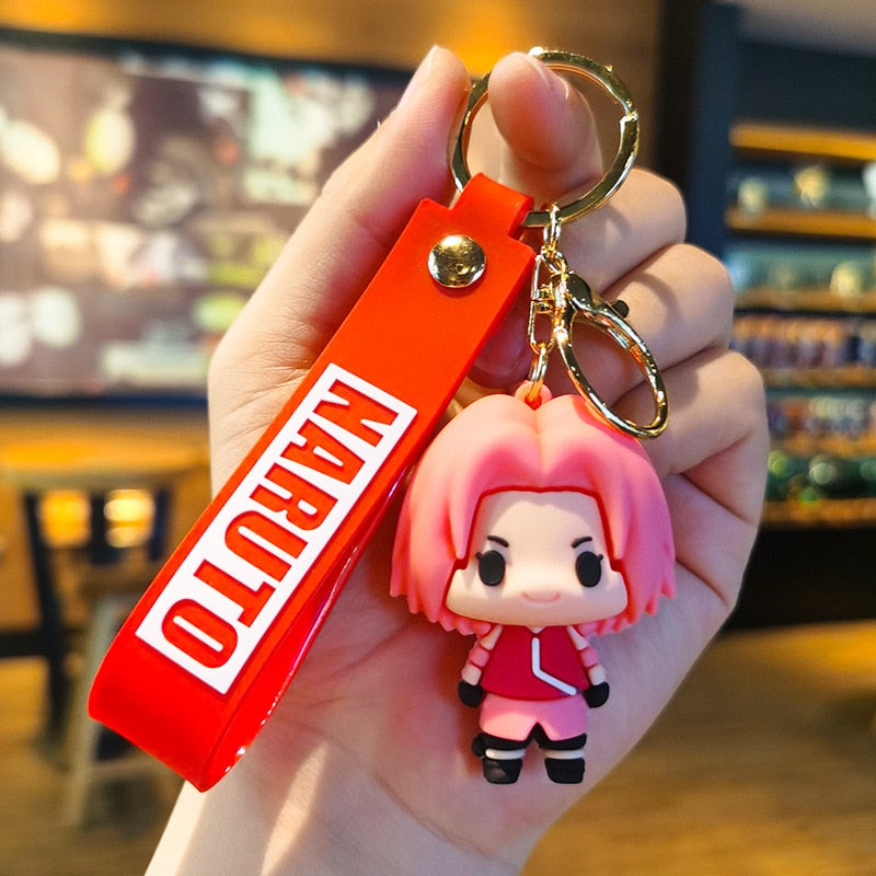 Naruto Figure Keychain Haruno Sakura