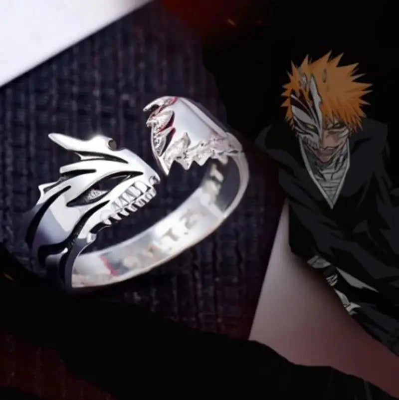 Tokyo Ghoul Anime Ring style3 Antique Silver adjustable