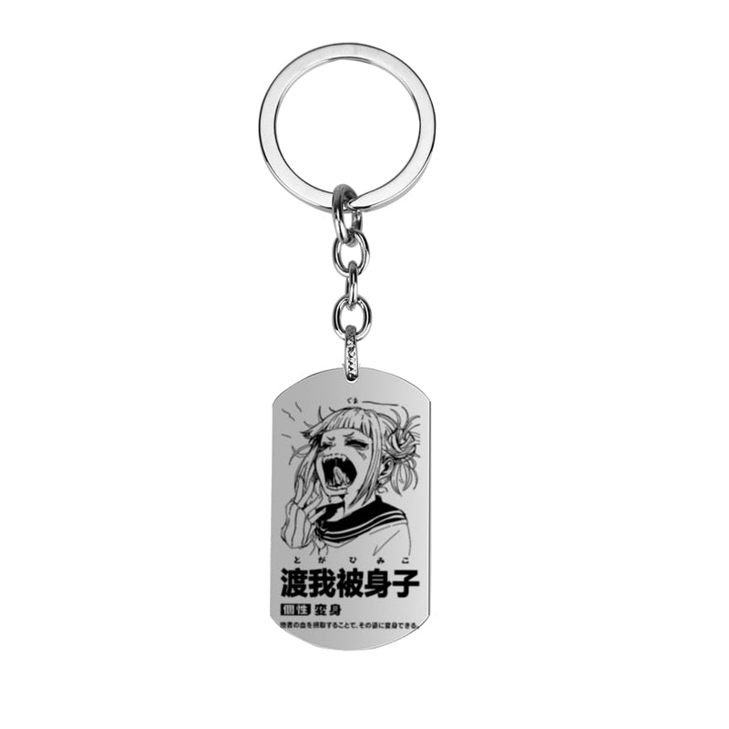 My Hero Academia Anime Dog Tag Necklace S14 Himiko Toga 1
