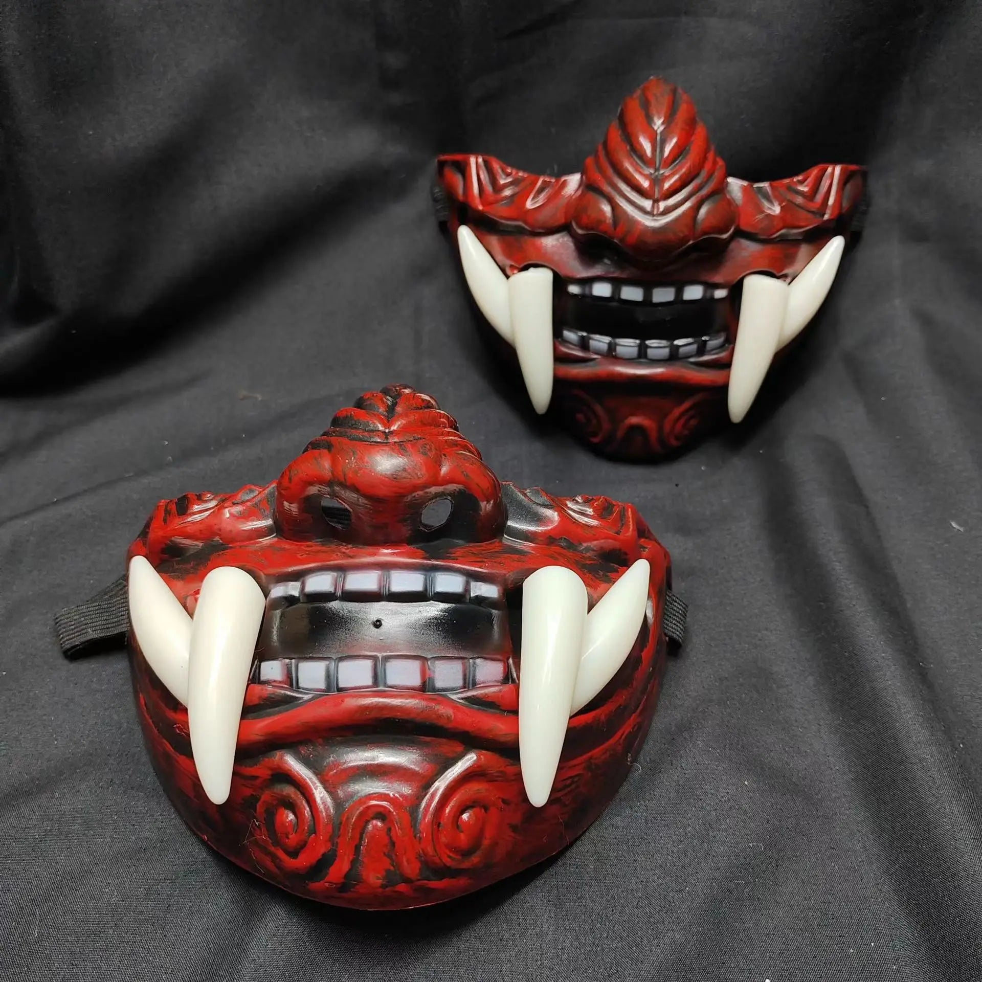 Anime Japanese Samurai Oni Mask