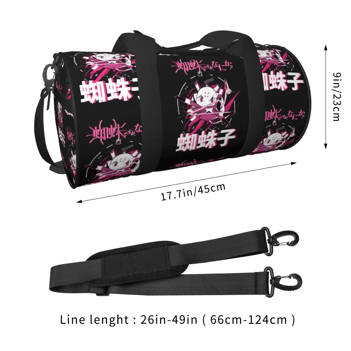 Anime Spider Gym Duffle Bag