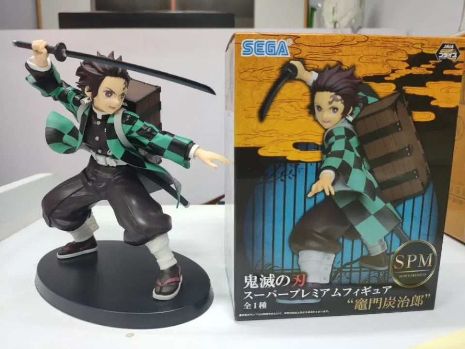 Demon Slayer Demon King Tanjiro Anime Figure Tanjiro 20cm with box