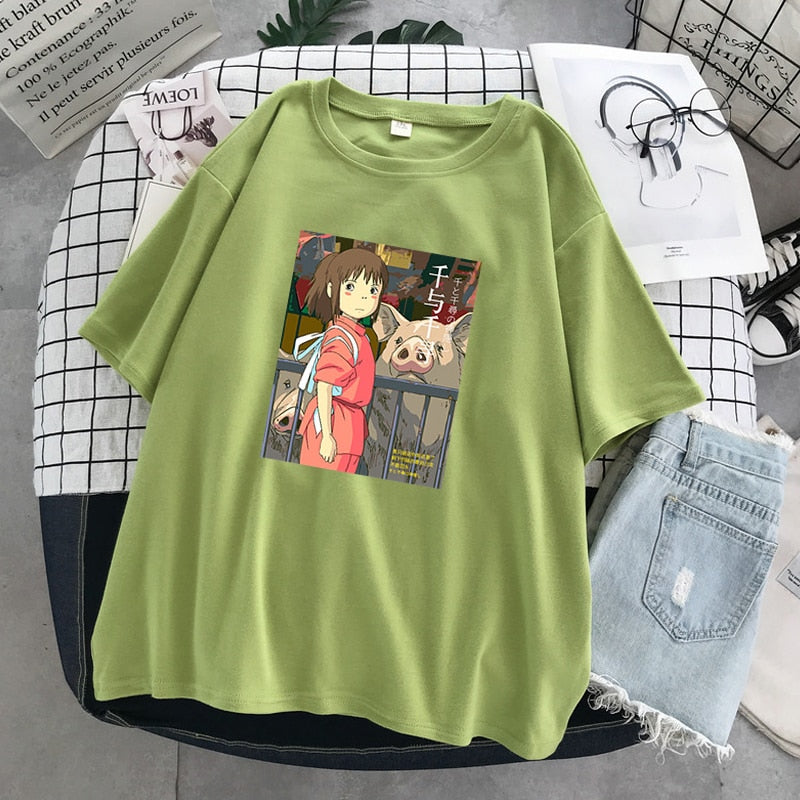 Studio Ghibli Printed Tshirt