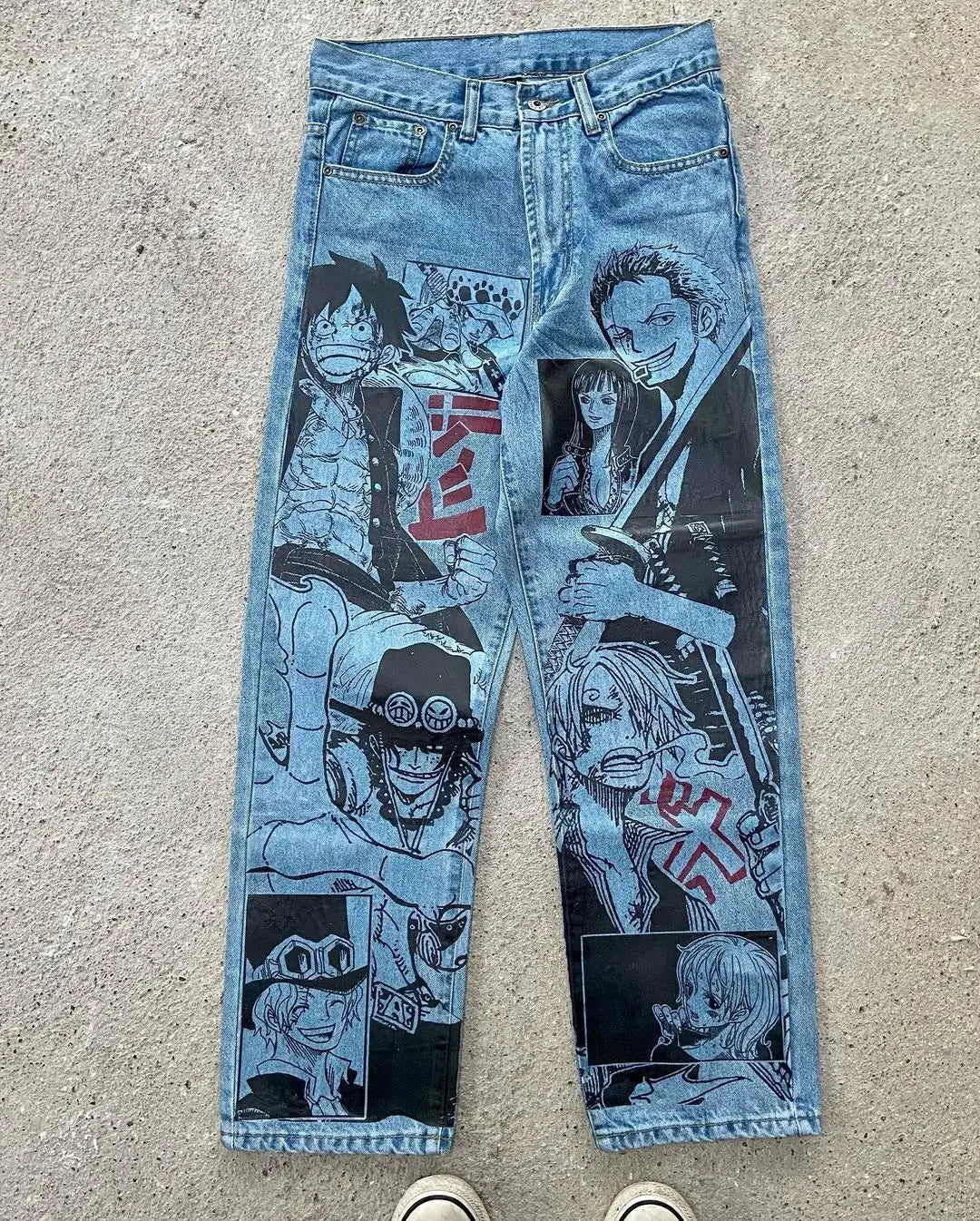 Jujutsu Kaisen Denim Jeans Style 4