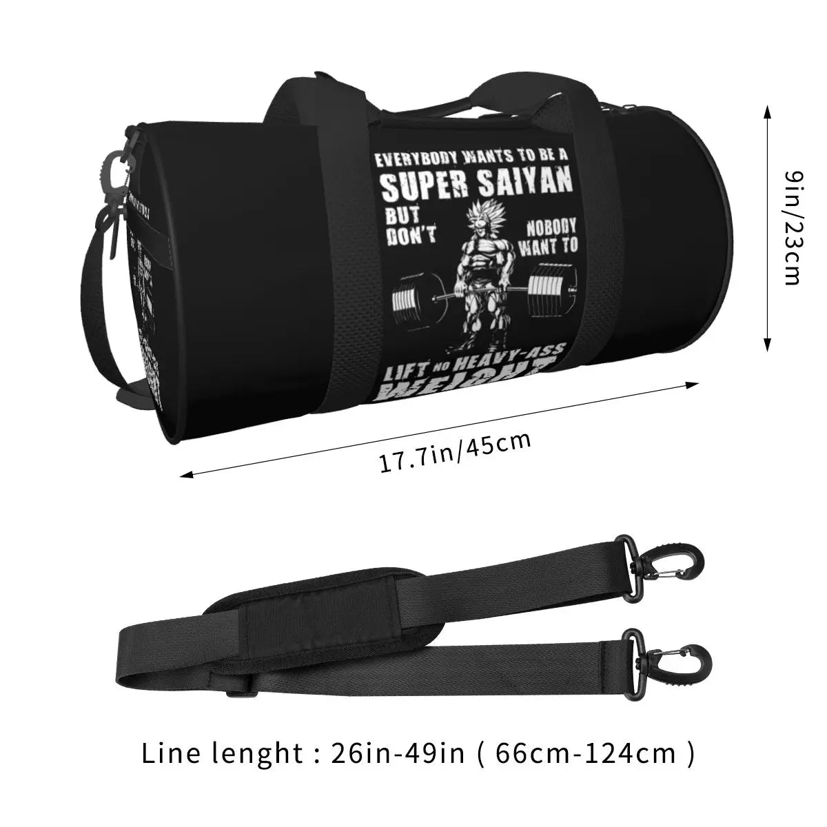 Super Saiyan Duffle Bag
