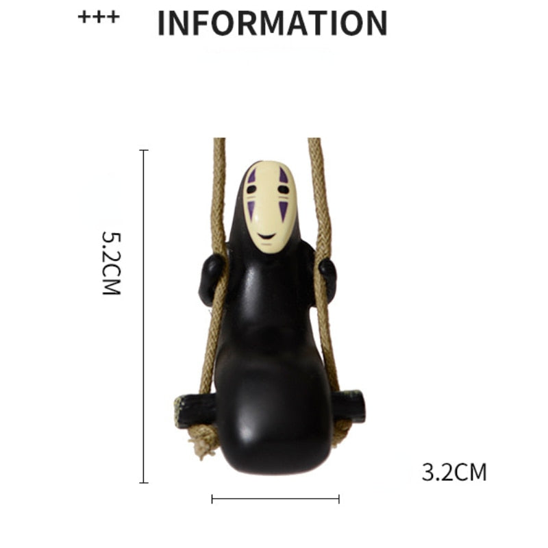 Swinging Spirited Away No Face Car Ornament Default Title