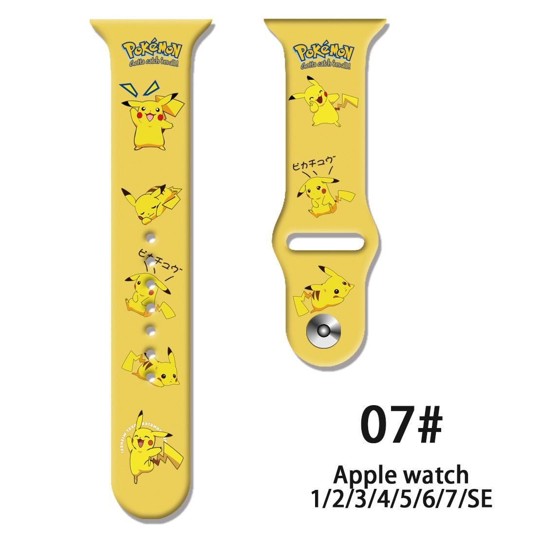 Pokemon Silicone Strap for Apple Watch Band 07