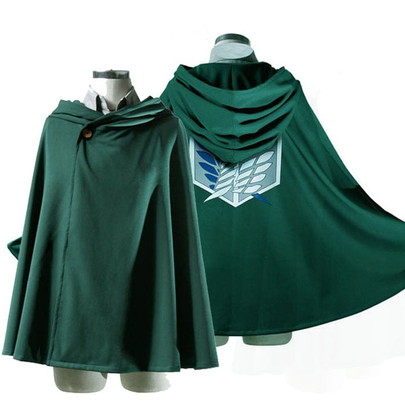 Attack on Titan Levi Ackerman Cosplay Costume Cloak only 1pc