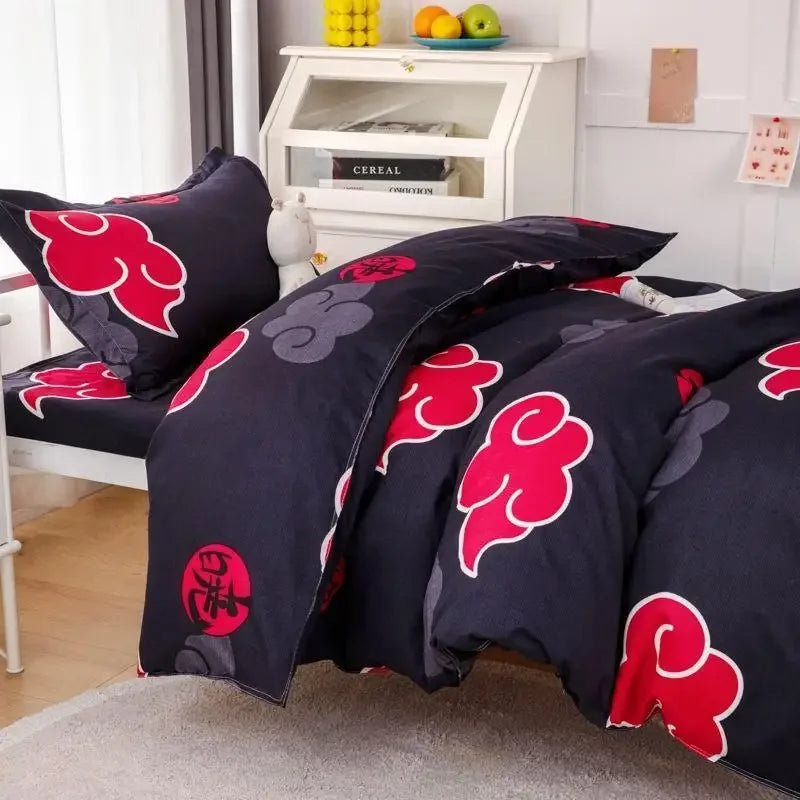 Naruto Akatsuki Bedding Sheet Set