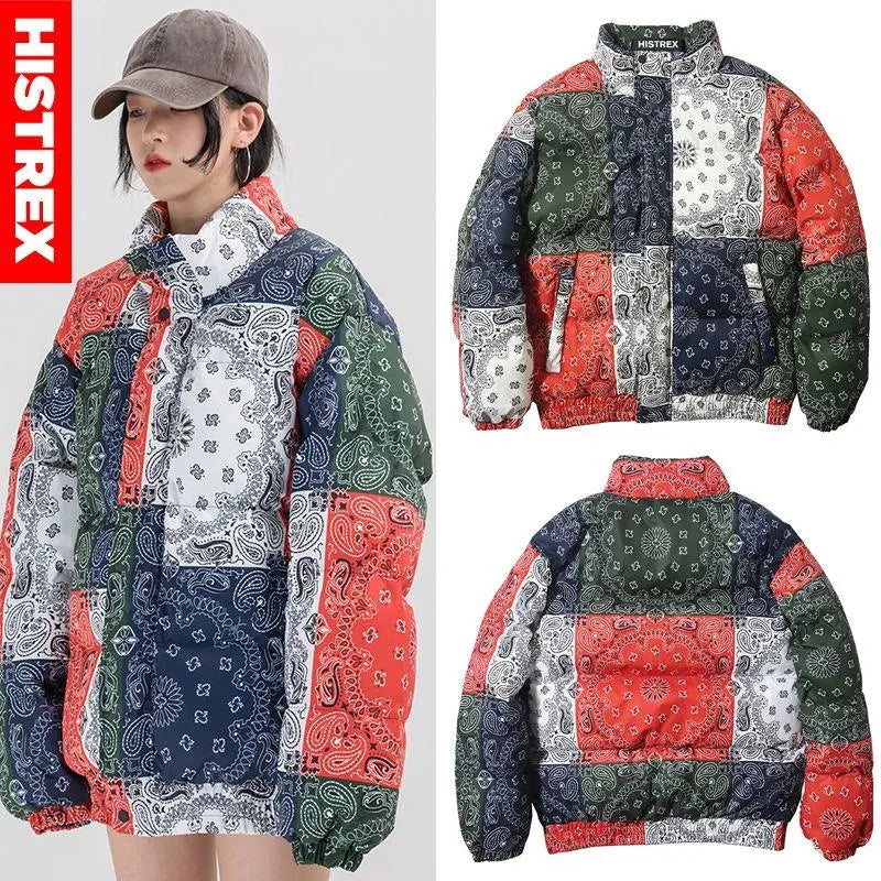 Naruto Rocklee Puffer Jacket Red