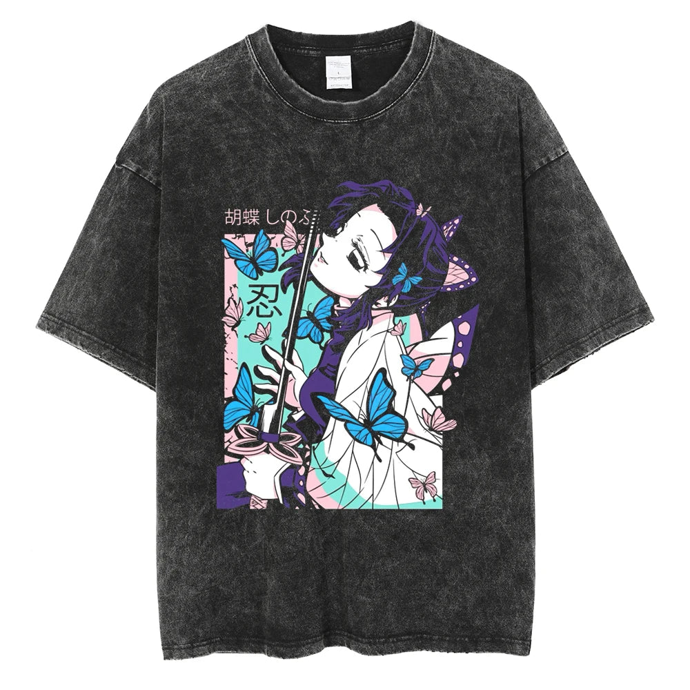 Demon Slayer Zenitsu Hashira Vintage Tshirt