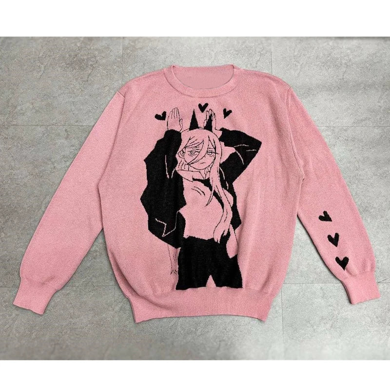 Chainsaw Man Power Sweater